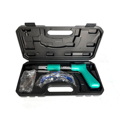 Arma de clavos de acero verde mini 4 marchas de potencia ajustable para el techo para la longitud máxima de las uñas 2in