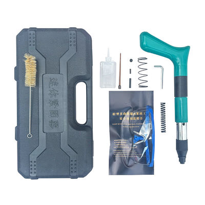 Pistola portátil de clavos de techo mini sin cables para fijación rápida en la pared en 33cm Tamaño y tipo