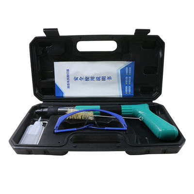 Arma de clavado manual de acero portátil azul sin cable para el techo Tipo de clavado de pared de cemento