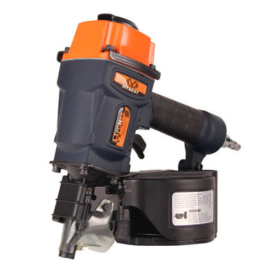 Calidad industrial HYBEST HPCN55 bobina de potencia neumática pistola de clavos para plástico de acero
