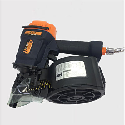 Calidad industrial HYBEST HPCN55 bobina de potencia neumática pistola de clavos para plástico de acero