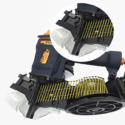 Pneumático de potencia HPCN70 pistola de clavos de bobina de grado industrial HYBEST
