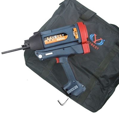 1200 clavos Celulas de combustible Vida HYBEST Gas accionado pistola de clavos para el aislamiento de la pared OEM apoyo