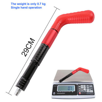 Arma de techo roja compacta para una instalación fácil y rápida del techo