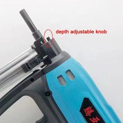 Eficientemente diseñado Pneumático eléctrico disparó gas pistola de clavo de hormigón para tornillo de pared seca
