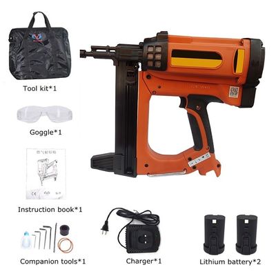 GSR40 Nailer de hormigón a gas para clavos de hormigón colados 1 1/2IN Largura máxima del clavo