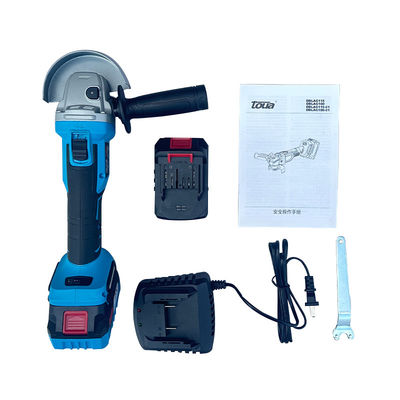Interruptor SLIDE y 100 mm de rectificador de la rueda de molienda cuchilla Toua 21V Grinder de ángulo sin escobillas para la molienda