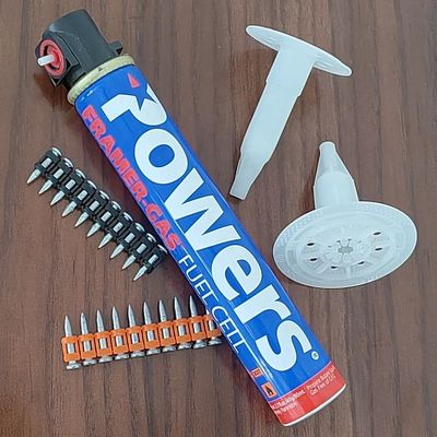 Apoyo personalizado 2 en 1 Nailer de gas para el rendimiento del hormigón y el aislamiento