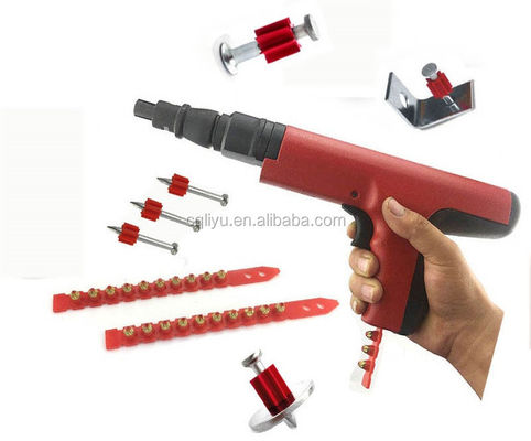 Mercado de Malasia Power Nail Nailer de hormigón con cuerpo de acero y opciones de longitud de alfiler M8
