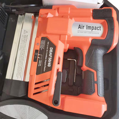 Versátil 18V Brad Nail Gun Pneumático Pistola Nails Stapler para diversas aplicaciones