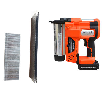 Grado industrial 18V 18 Ga Batería de Li sin cordón Nailer de madera fuerte y potente