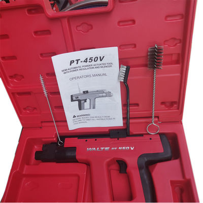 Arma de clavos neumática de 340 mm DX450 para la construcción de edificios de herramientas accionadas por energía Disparando pistola de clavos