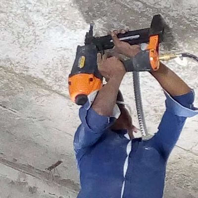 Pinner de hormigón aerotérmico de aleación de aluminio ligero SR40 para fijación universal en hormigón