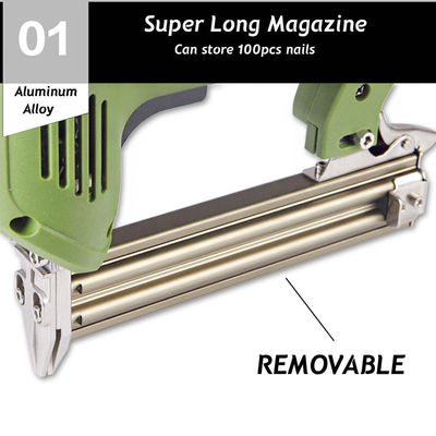 2000W herramientas eléctricas eléctricas de grapador de pistola de grapa 10-30mm 1,6kg 2 en 1 tacker de marco