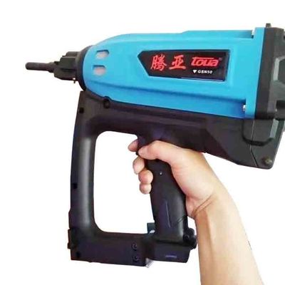 Nailer de hormigón de celdas de combustible de gas sin cable de grado industrial con capacidad para 30 cargadores de clavos