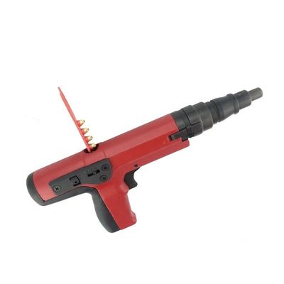 Herramienta de pistola de clavos de acero de grado industrial para paredes de hormigón de trabajo pesado y duradero