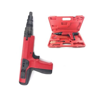 Herramienta de pistola de clavos de acero de grado industrial para paredes de hormigón de trabajo pesado y duradero