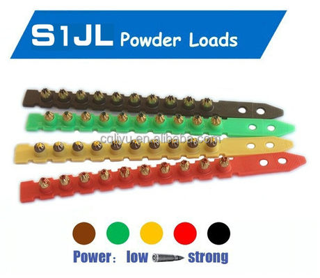 Herramienta de tiro industrial de uñas de 340 mm de longitud con cartucho S1JL y diámetro de manga de pistón de 8 mm