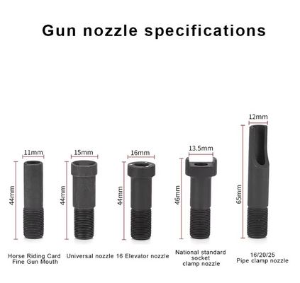 8000mAh Batería de litio Alimentada con pistola de clavos DCCN100X2 Nailer de hormigón para clavar suavemente