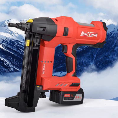 Nailer eléctrico de batería de litio para la decoración de techos de hormigón y acero 15-40mm clavos