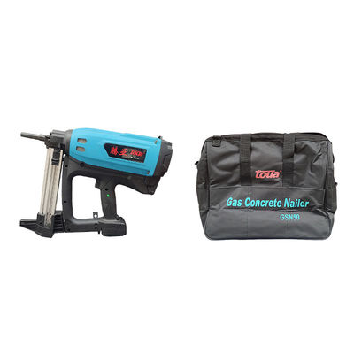 2000mAh Voltage Gas Actuated GSN50 Nail Gun para el tiroteo de la construcción de trabajo pesado