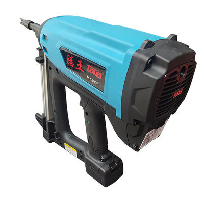 2000mAh Voltage Gas Actuated GSN50 Nail Gun para el tiroteo de la construcción de trabajo pesado