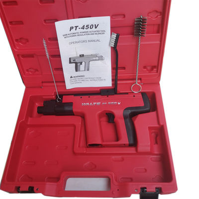 Fuente de alimentación manual Pistola de clavos de gran capacidad para sujetamiento profesional WALTE DX450