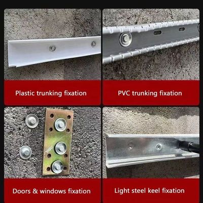 Herramientas de fijación de techos para el hogar silencioso Mini Punche de clavos para el disparo de placas metálicas de concreto