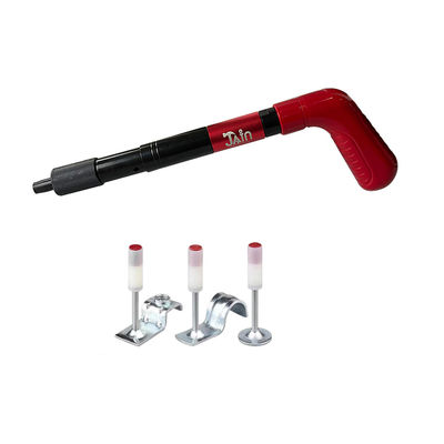 Red Mini Ceiling Nailer Nailer portátil de mano para bricolaje Grado de herramienta de fijación Espacios pequeños