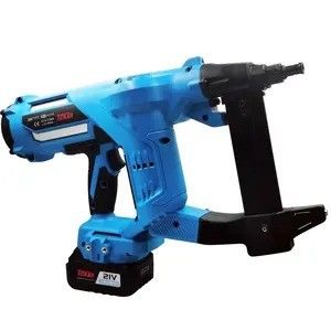 Toua DCCN40 Pistola de clavos de acero inalámbrico eléctrico de litio para instalaciones hidroeléctricas 21V/4.0Ah