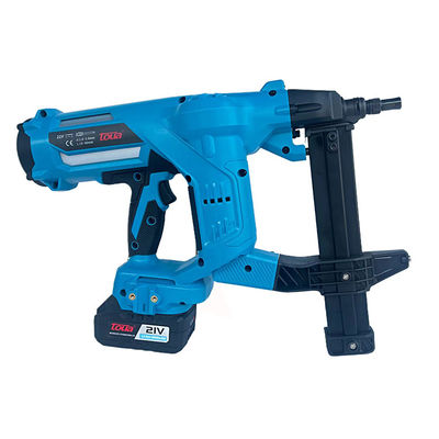 Haga el trabajo rápidamente con nuestra pistola de clavos de hormigón con batería de 21 V y 2 baterías