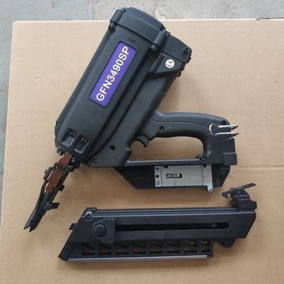 Arma de clavos enmarcada GFN3490SP con cargadora de clavos y batería AC110-240V