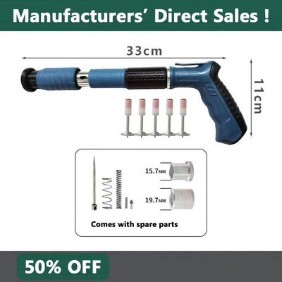 Techo Decorativo Nailer integrado de gran capacidad Mini pistola de clavos de hormigón portátil