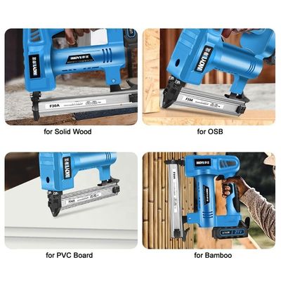 Conveniente de carga de 21 V de batería Brad Nailer para la madera y tapicería