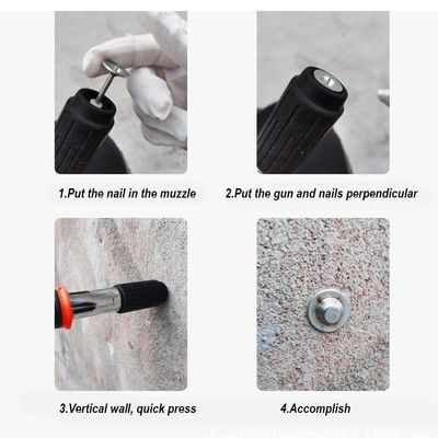 Clavos de plástico de acero inoxidable para fijar artefactos de techo