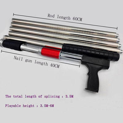 Pistola de clavos de techo Pistola manual de techo para construcción Para longitud máxima de clavos 2 1/4 pulgadas