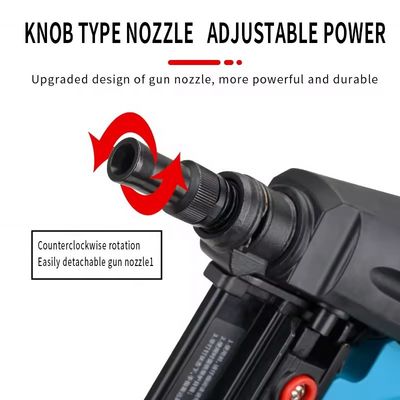 Toua DCCN40A Arma eléctrica recargable para clavos para hormigón y metal 100J Peso neto 4,7 kg