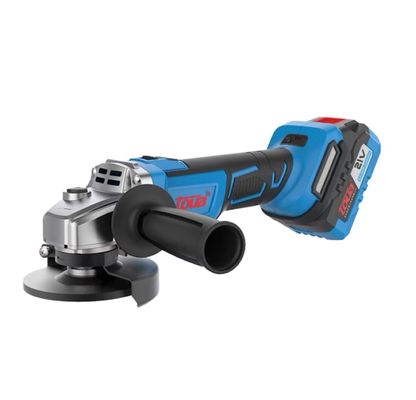 Velocidad máxima del motor 8500RPM Grinder de ángulo sin escobillas recargable de 21V para cortar y pulir