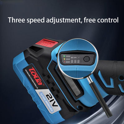 Velocidad máxima del motor 8500RPM Grinder de ángulo sin escobillas recargable de 21V para cortar y pulir