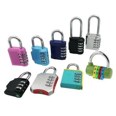 Cerradura combinada de aleación de zinc de 80 * 43 * 20 mm con múltiples roles reestablecibles con soporte personalizado