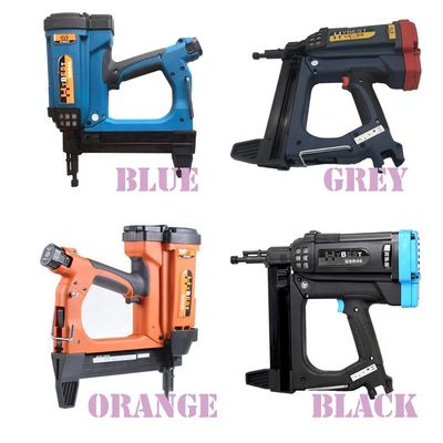 Pistola de clavado de hormigón de gas de pila de combustible gris versátil para proyectos de construcción de trabajo pesado