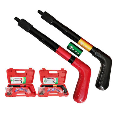 Acero rojo y plástico Herramientas eléctricas de construcción Mini pistola de clavos inalámbrica