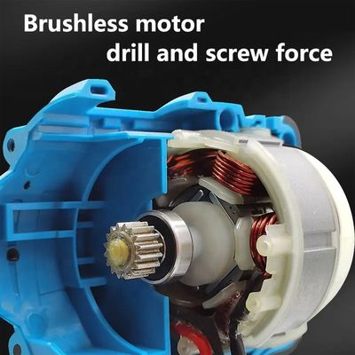 Excavadora eléctrica inalámbrica de 110v 220v con motor de velocidad variable y batería cepillada