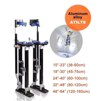 23&quot;-64&quot; Pantalones de aluminio ajustables para pintura con cinta y decoración de pintores