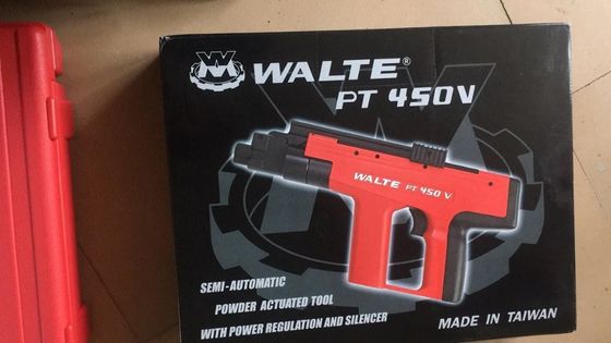 PT-450V Pistola de uñas accionada con polvo de 355 mm de longitud y para una longitud máxima de uñas de 3 1/2 pulgadas