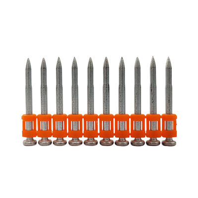 Pulsa Spit Nail Gun Compatible 6.3mm Diámetro de la cabeza Gas Pin clavos para el tiro con hormigón
