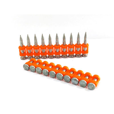 Pulsa Spit Nail Gun Compatible 6.3mm Diámetro de la cabeza Gas Pin clavos para el tiro con hormigón