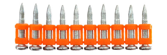 Pulsa Spit Nail Gun Compatible 6.3mm Diámetro de la cabeza Gas Pin clavos para el tiro con hormigón