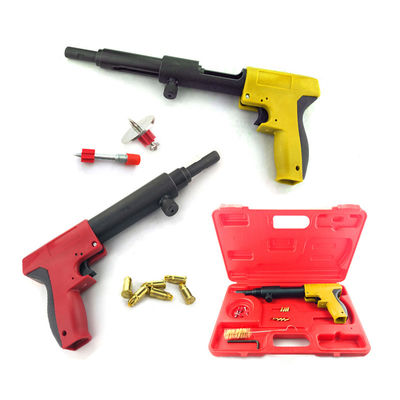 Pistola de clavos de acero de color azul de hormigón de gran capacidad 335 mm longitud fabricada