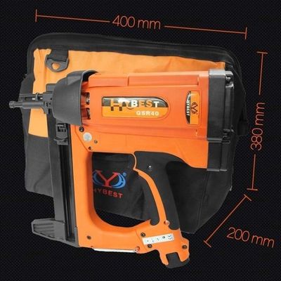 7.2V 2000mAh Batería con energía de gas inalámbrico Concreto pistola de clavos con soporte personalizado OEM